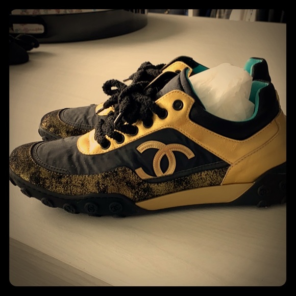 chanel track sneakers